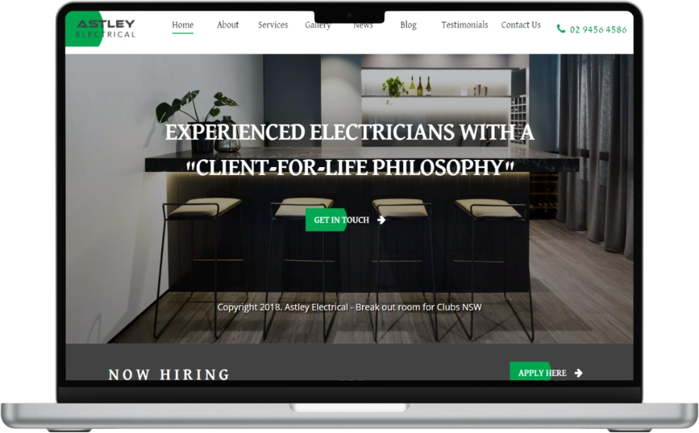 Astley website